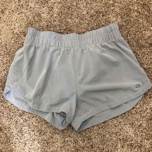 Gap grey striped running shorts